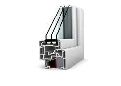 Fenêtre PVC Internorm KF410 - Home pure vendue à Angers