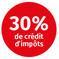 30%creditimpots